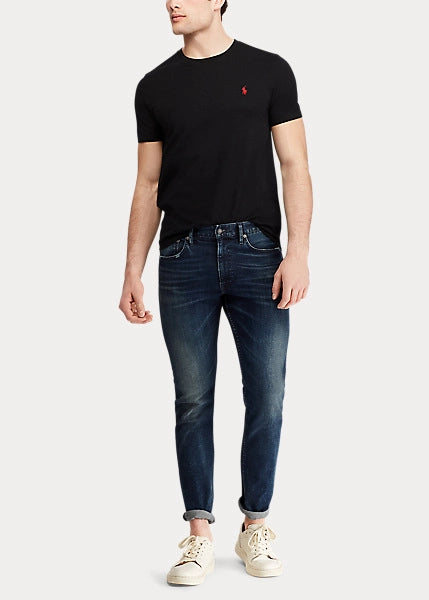 Custom Slim Fit Jersey Crewneck T-Shirt
